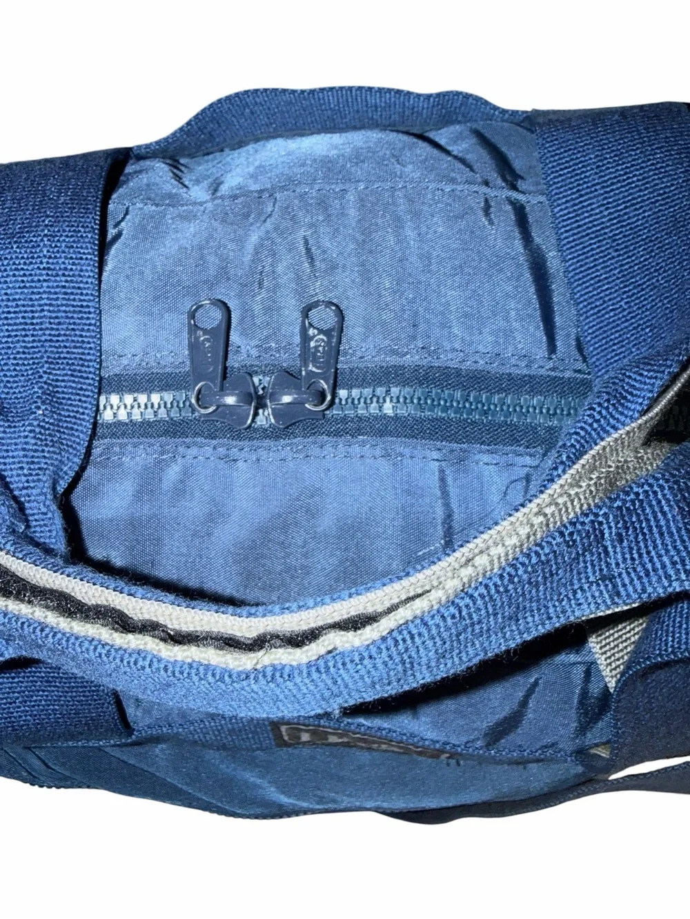 LUCAS Vintage Nylon Duffle Weekender Bag
